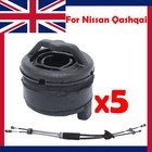 5X For Nissan Qashqai 1.6 FWD Gear Linkage End Bushings Gearbox Shift Cable Kit