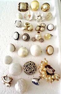 ***LOTE DE JOYAS 26 PENDIENTES clipon nuevos de colección individuales ponibles!! - Imagen 1 de 7