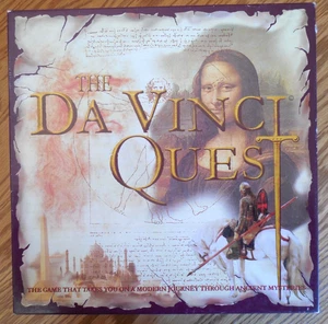 MINT  2005 The Movie Game "The Da Vinci Quest" Board Game for Ages 12+ - Picture 1 of 5