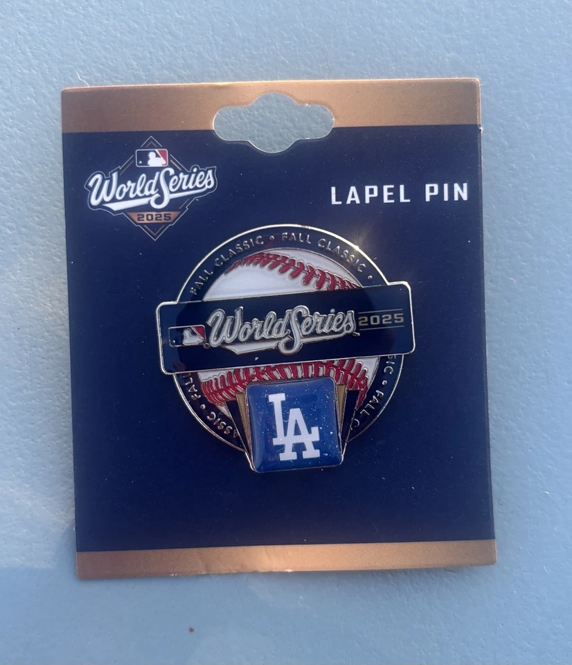 2025 Dodgers WORLD SERIES Pin vs Blue Jays Game 3 Dodger Stadium 10-27-25 - Image 1 of 1