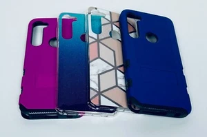 Motorola Moto G Stylus Phone Case 4 Finishes Choose Kickstand Cover NIB USA - Picture 1 of 38