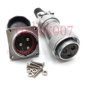 WEIPU WF28 3Pin Panel Mount Electrical Wire Connector,Aviation Plug and Socket - Picture 1 of 7
