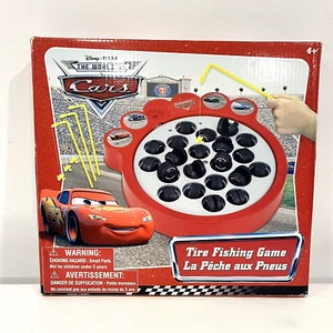 DISNEY PIXAR THE WORLD OF CARS TIRE FISHING GAME COMPLETE SET #2382 WORKS - Picture 1 of 7