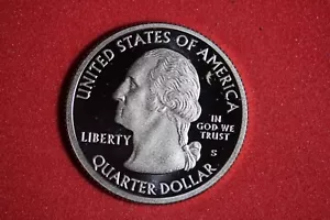 2009 S PROOF SILVER "DISTRICT OF COLUMBIA" WASHINGTON QUARTER #K52836 - Picture 1 of 2