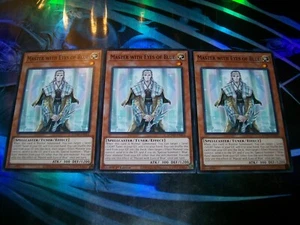 3x Master with Eyes of Blue 1st Edition Common SDWD-EN014 Yu-Gi-Oh! - Picture 1 of 1