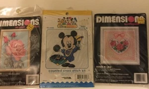 Disney Babies & Dimensions Cross Stitch Kit Lot #32006 7151 6644 - Picture 1 of 5