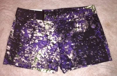 CALVIN KLEIN Cotton SHORTS Size: 4 (SMALL) New SHIP FREE Purple Summer - Image 1 of 4