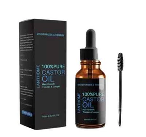 Lanthome 100% Pure Castor Oil Eyelash Growth Serum 10ml New in Sealed Box FrShip - Picture 1 of 5