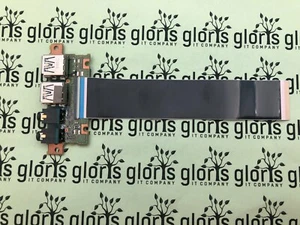 Placa de audio USB Fujitsu Lifebook E734 genuina usada con cable - Imagen 1 de 4