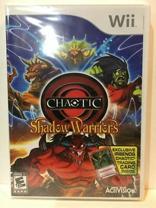 Chaotische Schattenkrieger MIT SELTENER IRSENOG-SAMMELKARTE Nintendo wii - Bild 1 von 2