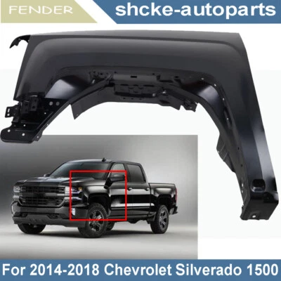 Fender For 2014-2016 2017 2018 Chevrolet Silverado 1500 Front Left Driver Side  Foto 1 de 4