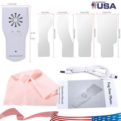 Dental Occlusal Mirror Fog Free LED Light Intra Oral Photo 4 Mirror Obervation - Image 1 of 4