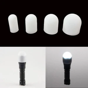 Silicone Elastic Flashlight Diffuser Lampshade Lamp Shade Flashlight Cover - Picture 1 of 12