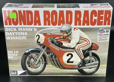 MPC 1:8 Big Scale Kit Honda Road Racer Dick Mann's Daytona Winner! NEW/Sealed - Image 1 of 4