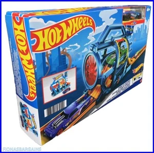 Hot Wheels City - Turbo Jet Autowäsche Spielset mit 1 x Diecast Fahrzeug FJN35 NEU - Bild 1 von 4