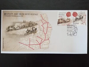 2020 Romania, Old Postal Routes, FDC, Original price Eur 9.5- - Picture 1 of 1
