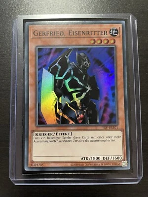 Yu-Gi-Oh! Gerfried Eisenritter Super Rare PSV 25th Anniversary Near Mint - Bild 1 von 4