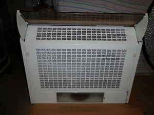 EUROLUX RANGE HOOD WHITE MADE IN ITALY NEVER USED NEEDS PAINT TOUCH UP - Picture 1 of 12