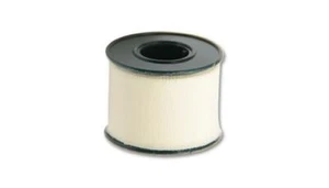 Vibrant 2 Meter (6-1/2 Feet) Roll of White Adhesive Clean Cut Tape - vib2970 - Picture 1 of 2
