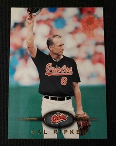 1995 Topps Stadium Club #1 Cal Ripken Baltimore Orioles Card