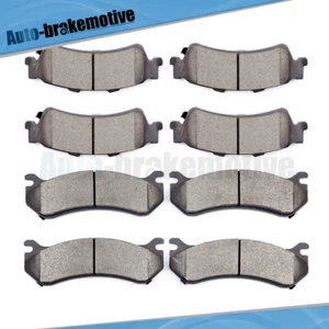 KIT PASTILLAS FRENO DISCO CERÁMICO DELANTERO Y TRASERO PARA CHEVY SILVERADO 1500 GMC SAFARI V8 - Imagen 1 de 11