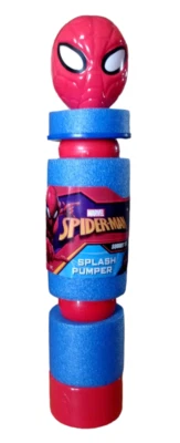 Marvel Spiderman Splash Pumper Water Toy Pool Tub Anywhere FUN - Image 1 of 2