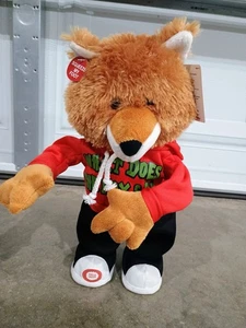 ¿Qué dice el zorro? Juguete de peluche animado Cuddle Barn RARO canta bailes - Imagen 1 de 3