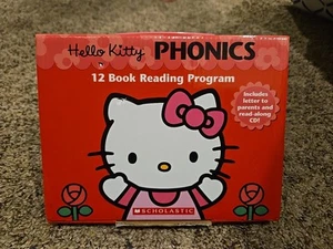 Hello Kitty Phonics 12 Book Reading Program With CD - Picture 1 of 5