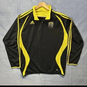 Chaqueta Pullover Columbus Crew SC Cuarto Cremallera Adidas XXL Climacool - Imagen 1 de 5