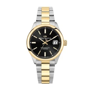 Philip Watch Caribe – Orologio Uomo Acciaio Nero Oro (R8253597093) - Imagen 1 de 8