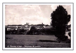 #592 Stampa 29,6 CM. x 20,9 Cm. San Damiano d'Asti - Panorama da Ponente - Picture 1 of 1