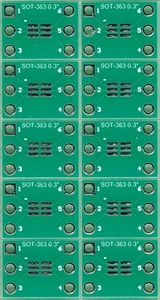 SOT363 0.65mm à DIP6 0.3" - 10 PCS. [FR] - Picture 1 of 2