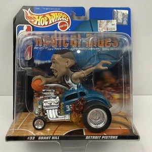 HOT WHEELS Radical Rides Grant Hill Detroit Pistons 1998 NBA Diecast Car Sealed - Bild 1 von 18