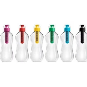 2 X 550ml FALCON Sports Water Bottle - Carbon Filter Bottle Trekking - Picture 1 of 2