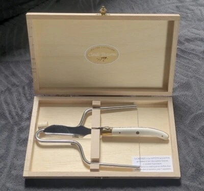 Coffret service à Foie Gras Claude Dozorme - Couteau + Lyre - Neuf - Photo 1/4