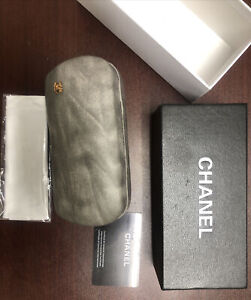 NEW Chanel Hard Box, Soft Pouch, Cleaning Cloth and Hard Box Complete Set