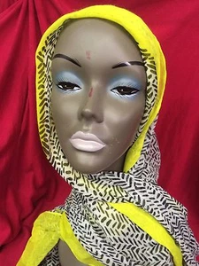 Dash Scarf Ladies Long Soft Neck Wrap 74" x 29" - Picture 1 of 10