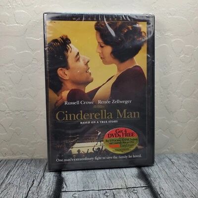 Cinderella Man DVD 2005 WideScreen Edition Russell Crowe, New Sealed - Image 1 of 4
