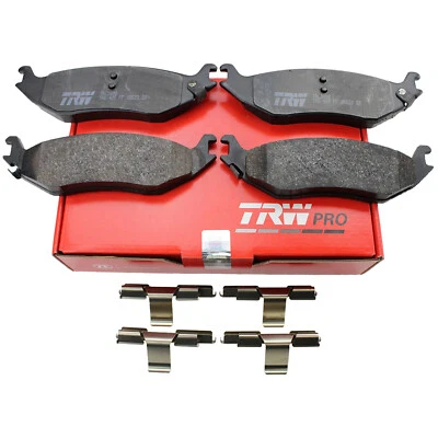 Juego de pastillas de freno traseras de cerámica TRW Pro con clips para Ram 1500 Classic Dodge Ram 1500 Foto 1 de 4