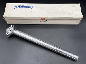 NOS Campagnolo EUCLID Silver Alloy MTB Seatpost 25mm X 350mm NEW IN BOX - Picture 1 of 7