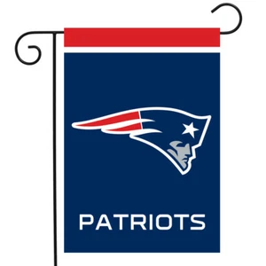 New England Patriots 12.5" x 18" Garden Flag - Picture 1 of 1