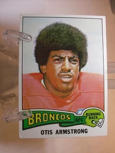 1975 Topps Football Card   #350 Otis Armstrong RC   (90026) - Picture 1 of 2
