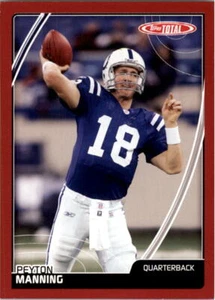 Peyton Manning Colts 2007 Topps Total Red #40 - casi nuevo-como nuevo - Imagen 1 de 1