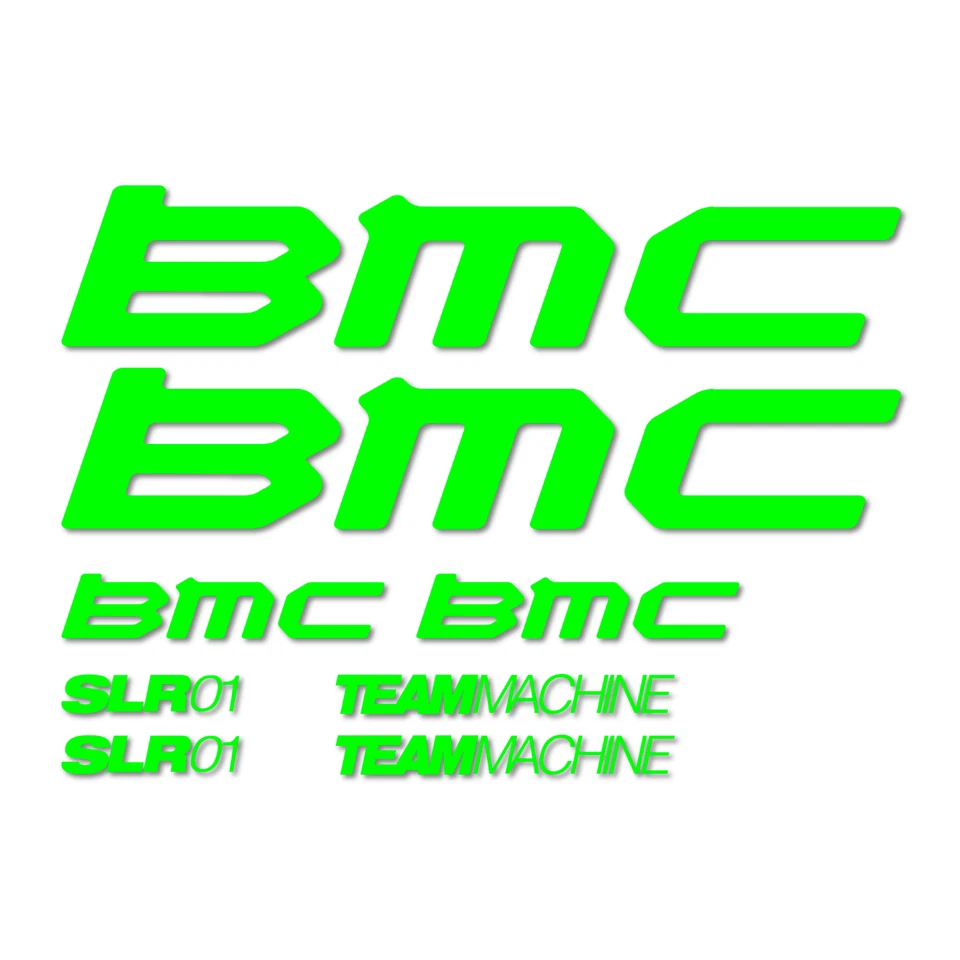 STAR SAM® Autocollants cadre de vélo BMC SLR01 Team Machine Bike Frame Stickers