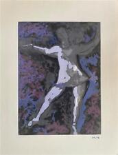 Marino Marini Dancer II Hand Signed Limited Etching Female Dancing