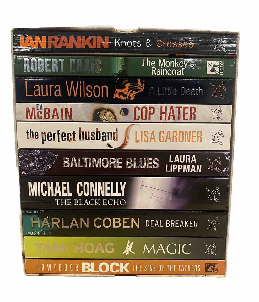 MURDER ONE 10 libros de novela policíaca - caja conjunto varios títulos y autores Foto 1 de 4