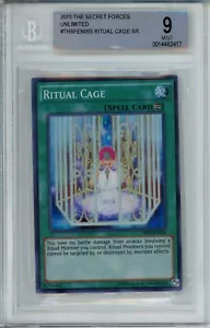 Ritual Cage THSF-EN055 Super Rare Yu-Gi-Oh! BGS 9 - Picture 1 of 2