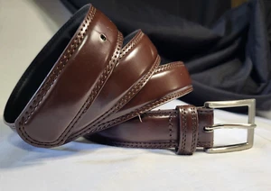 Vintage Brown Belt Size 39-42 (1"x44.5") - Picture 1 of 3