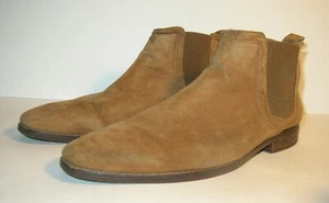 Mark Nason Brown Suede Slip On Chukka Boot Size Men's 10.5 - Picture 1 of 9