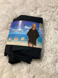 Serra Black Medium Cover-up - Picture 1 of 8